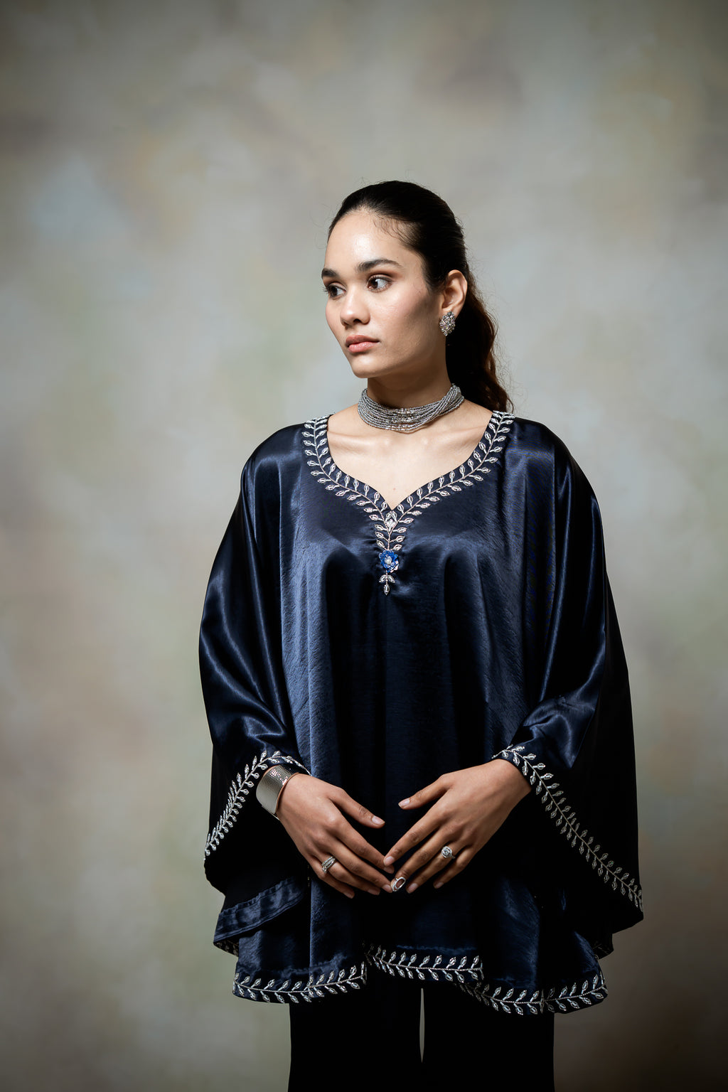 Satina Kaftan Set